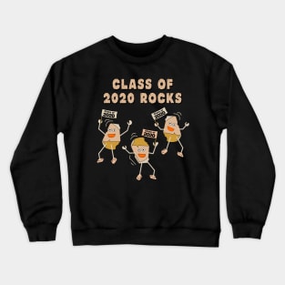 Class of 2020 Rocks Light Crewneck Sweatshirt